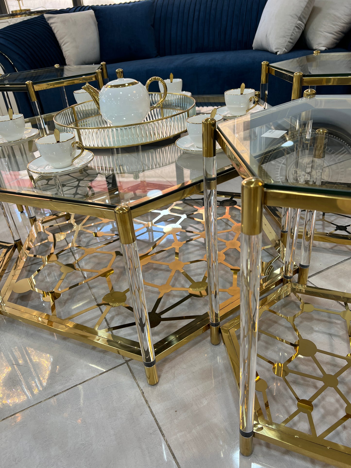 Table basse en VERRE