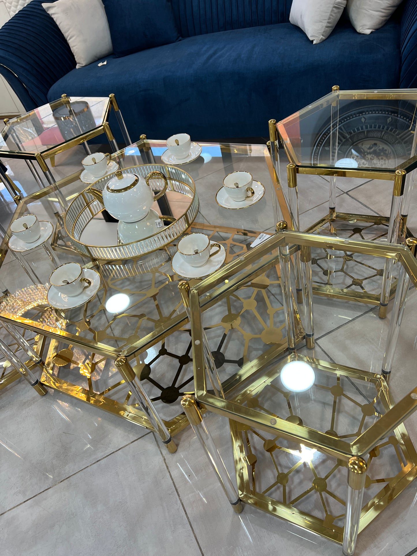 Table basse en VERRE